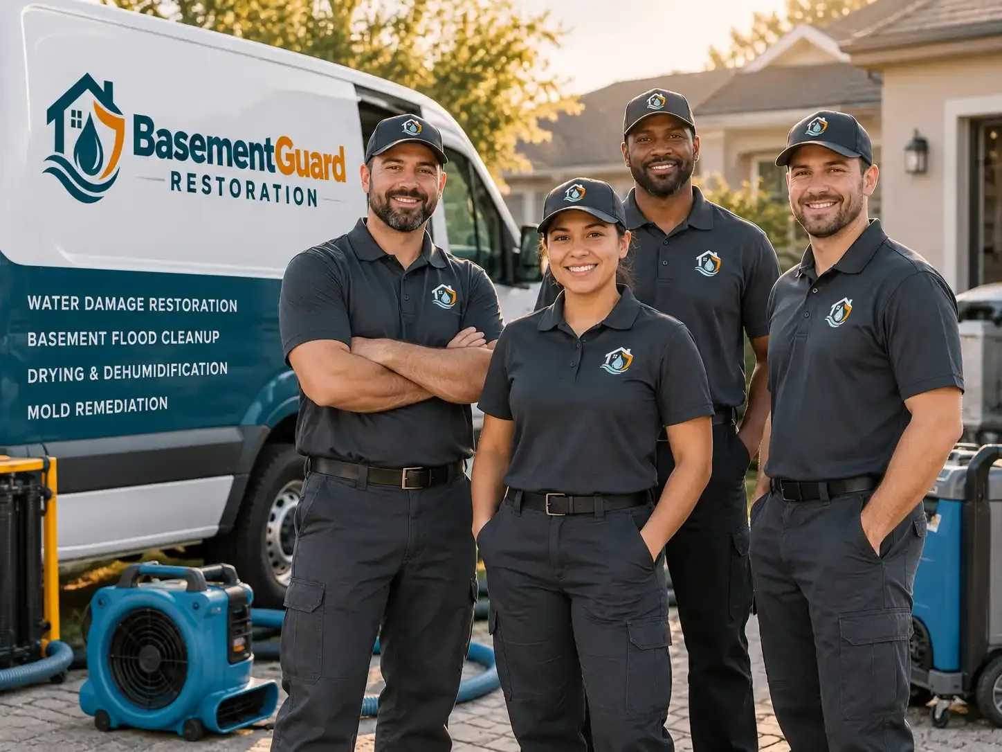 Basement Water Damage Restoration company in D Lo, MS